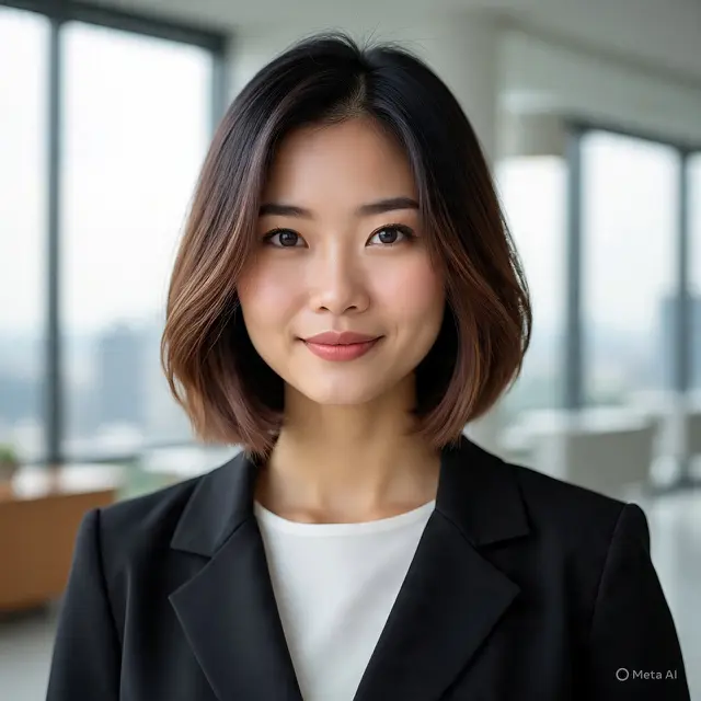 Gaya Rambut Bob Pendek Wanita Karir Praktis