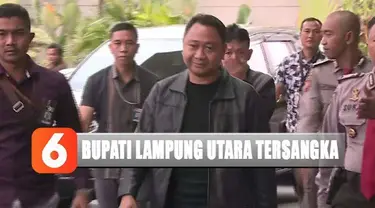 Untuk kasus yang menjerat Bupati Lampung Utara, KPK membeberkan barang bukti uang tunai yang disita sebesar Rp 728 juta.