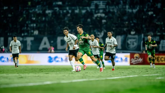 Hasil Persebaya vs PSS Sleman: Bruno Moreira Bawa Bajul Ijo Raih Kemenangan