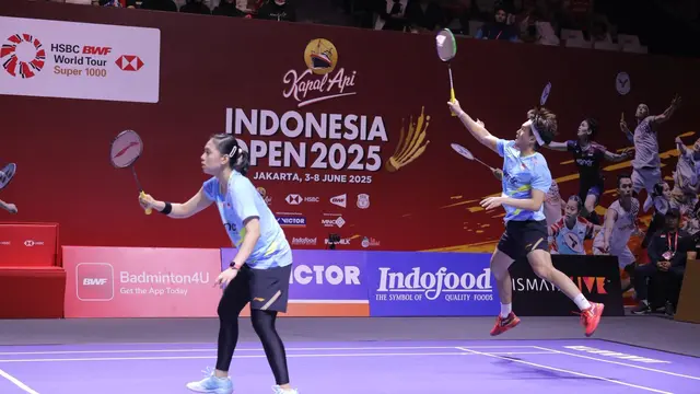 Adnan Maulana/Indah Cahya Sari Jamil - Indonesia Open 2025 - Bulu Tangkis