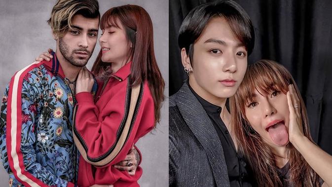7 Editan  Foto  ala Angela Lee dengan Artis Ternama Ini 