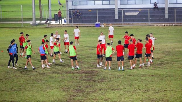 Latihan Timnas Irak.