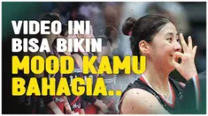 Berita Video, aksi-aksi Park Hye-min saat Red Sparks tampil hadapi Indonesia All Stars pada Sabtu (20/4/2024)