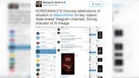 Pendukung ISIS Rayakan Ledakan di Konser Ariana Grande