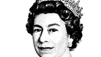 Ilustrasi Ratu Elizabeth. (Pixabay/OpenClipart-Vectors)
