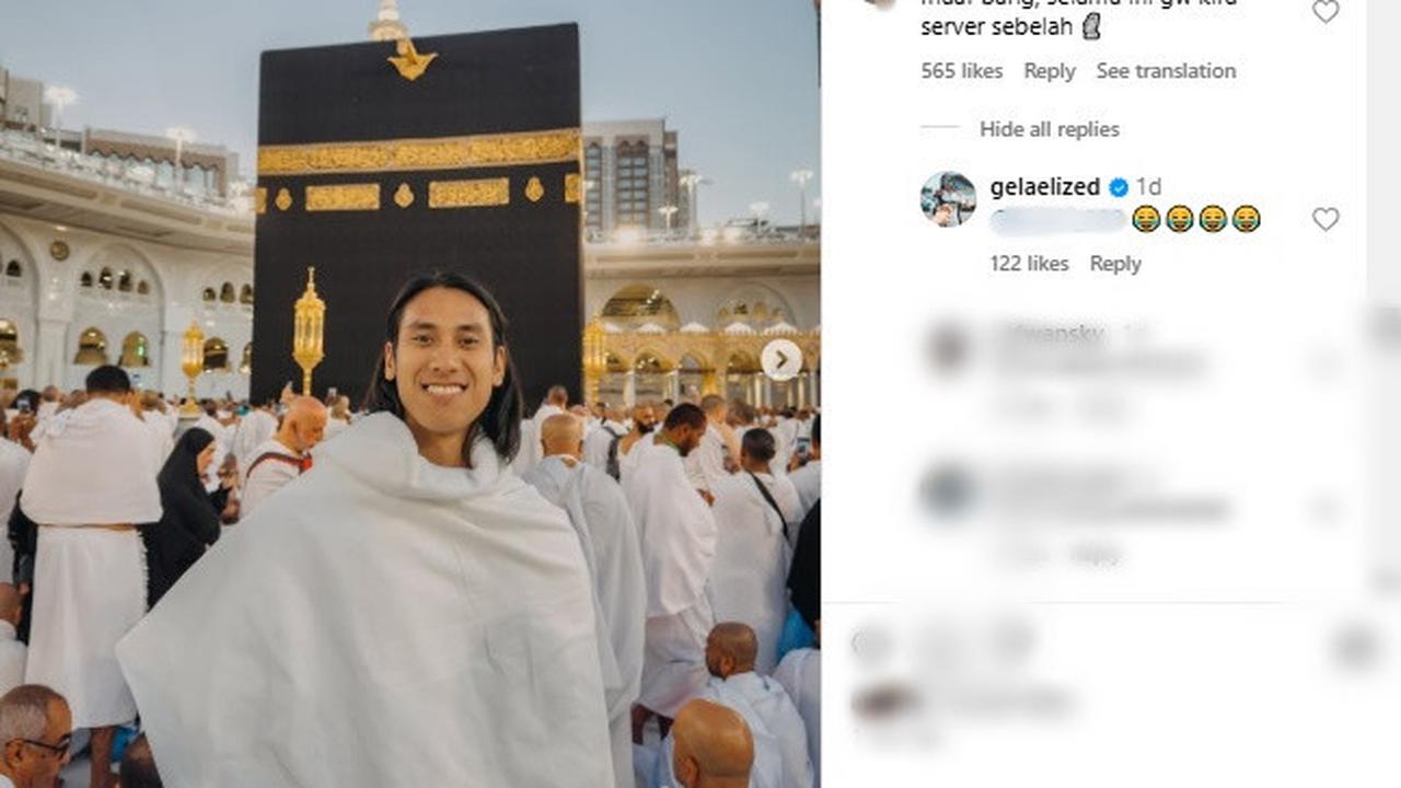 Dikira Non-Muslim, 7 Potret Sean Gelael Jalankan Ibadah Umrah Bersama Keluarga - Tampil dengan Rambut Gondrong