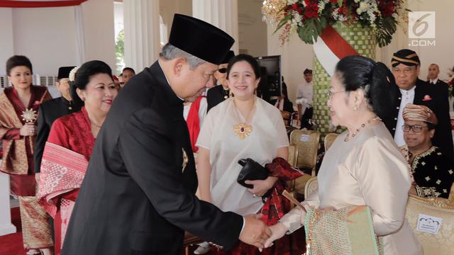 PHOTO: Momen Keakraban Presiden Jokowi, Megawati dan SBY