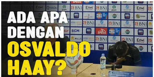 VIDEO: Tangis Osvaldo Haay Setelah Bhayangkara FC Hadapi Persija Jakarta, Ada Apa?