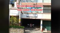 Presiden Jokowi Menginap di Hotel Bintang 2 Saat Kunjungan ke Wonogiri, Berapa Tarifnya? foto: TikTok @kanjengsolo