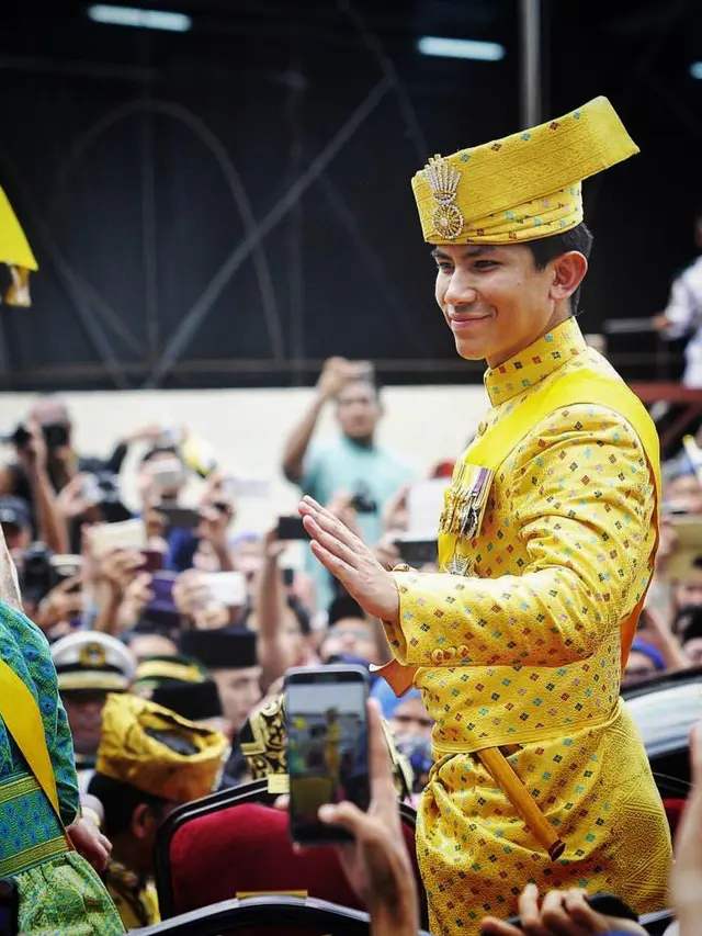 Potret Pangeran Abdul Mateen Bolkiah