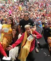 Para penggemar Bollywood di Tanah Air kembali berbahagia lantaran kedatangan sang idola. Usai para pemeran seperti Mrunai Thakur dan Leena Murlidhar, kini kembali hadir para pemain dari Lonceng Cinta. (Bambang E.Ros/Bintang.com)