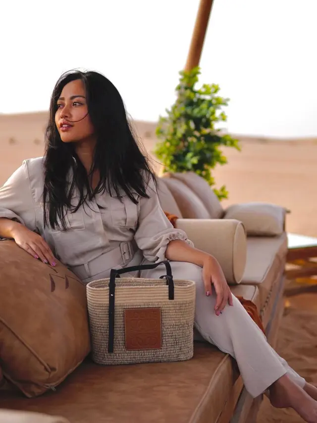 6 Momen Seru Rachel Vennya Liburan di Dubai, Curi Perhatian