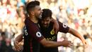 Sergio Aguero mencetak 2 gol saat Manchester City berjaya di kandang Burnley, 2-1, dalam laga Premier League di Stadion Turf Moor, Sabtu (26/11/2016). (Reuters/Andrew Yates)