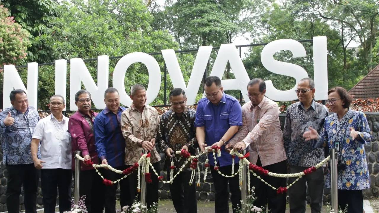 Sinar Mas melalui pilar usahanya, PT Berau Coal dalam pembangunan Taman Plaza Inovasi IPB. (Dok Sinar Mas)