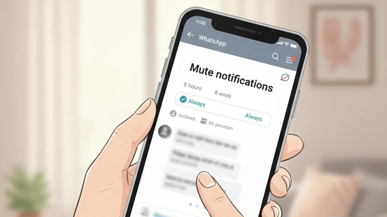 Cara menonaktifkan WA tanpa mematikan data.