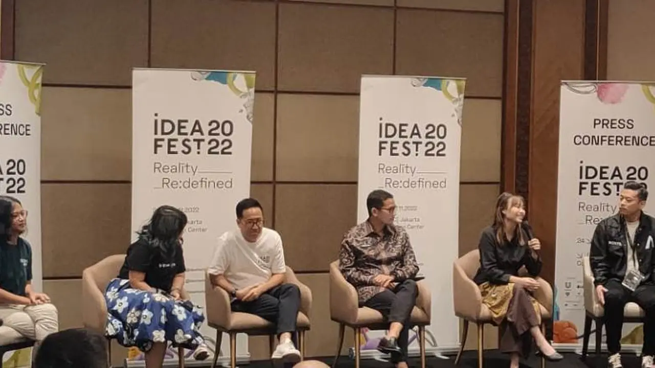 Konferensi Pers Pembukaan IdeaFest 2022