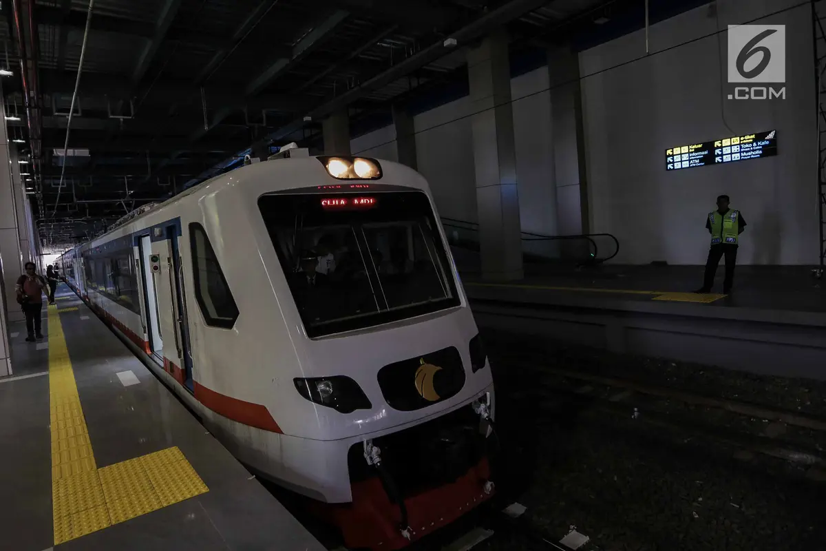 Kereta Bandara Mulai Beroperasi
