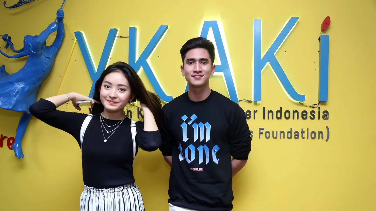Natasha Wilona dan Verrell Bramasta