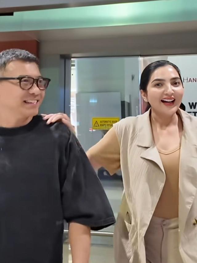 Ashanty salah sembut pria yang dikira suaminya. (credit:instagram.com/ashanty_ash)