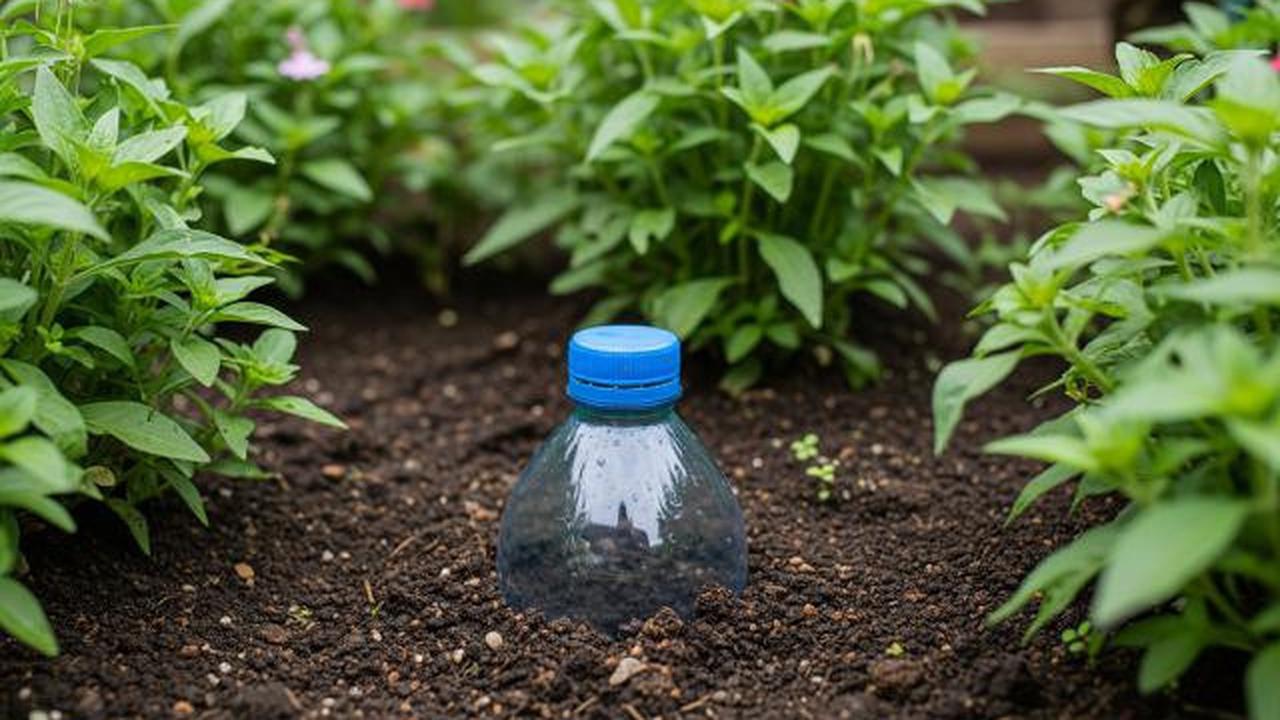 8 Ide Kebun di Halaman dengan Pengairan Otomatis dari Botol Bekas yang Ramah Lingkungan