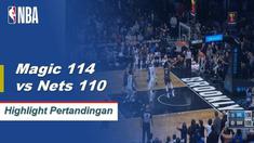 Nets selamat dari ujian Sihir dengan kemenangan 114-110. D'Angelo Russell melakukan double-double dengan 25 poin dan 10 assist sementara Spencer Dinwiddie menambahkan 29 poin dari bangku cadangan untuk Brooklyn dalam kemenangan.