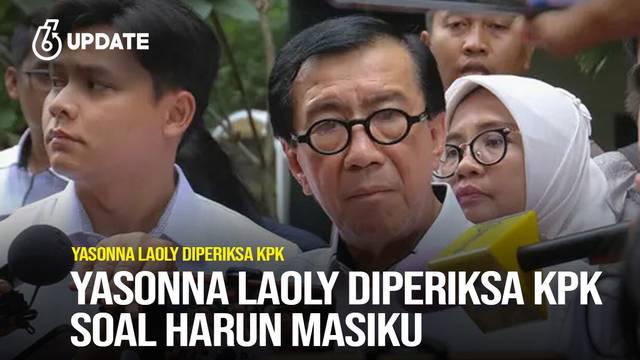 Ketua DPP Partai PDIP, Yasonna Laoly mengaku dirinya diperiksa oleh penyidik Komisi Pemberantasan Korupsi (KPK) dalam kapasitasnya sebagai Menteri Hukum dan HAM (Menkumham). Selama tujuh jam diperiksa, dia mengaku memberikan soal jalur kaburnya Harun...