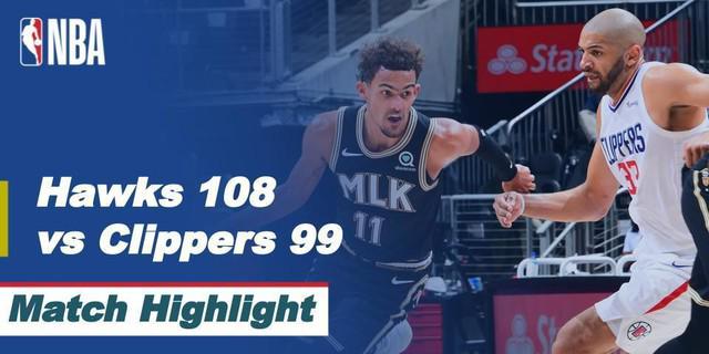 VIDEO: Highlights NBA, LA Clippers Menelan Kekalahan dari Atlanta Hawks 99-108