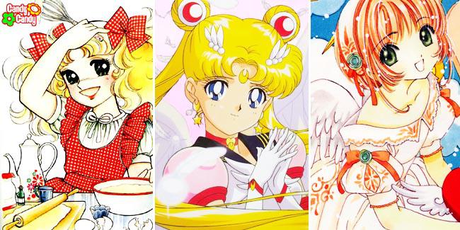 Candy Candy, Sailor Moon dan Cardcaptor Sakura (c) berbagai sumber