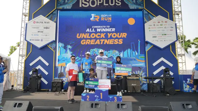 6.000 Pelari Ramaikan ISOPLUS Run Jakarta 2025, Beri Pengalaman Lari nan Komplet