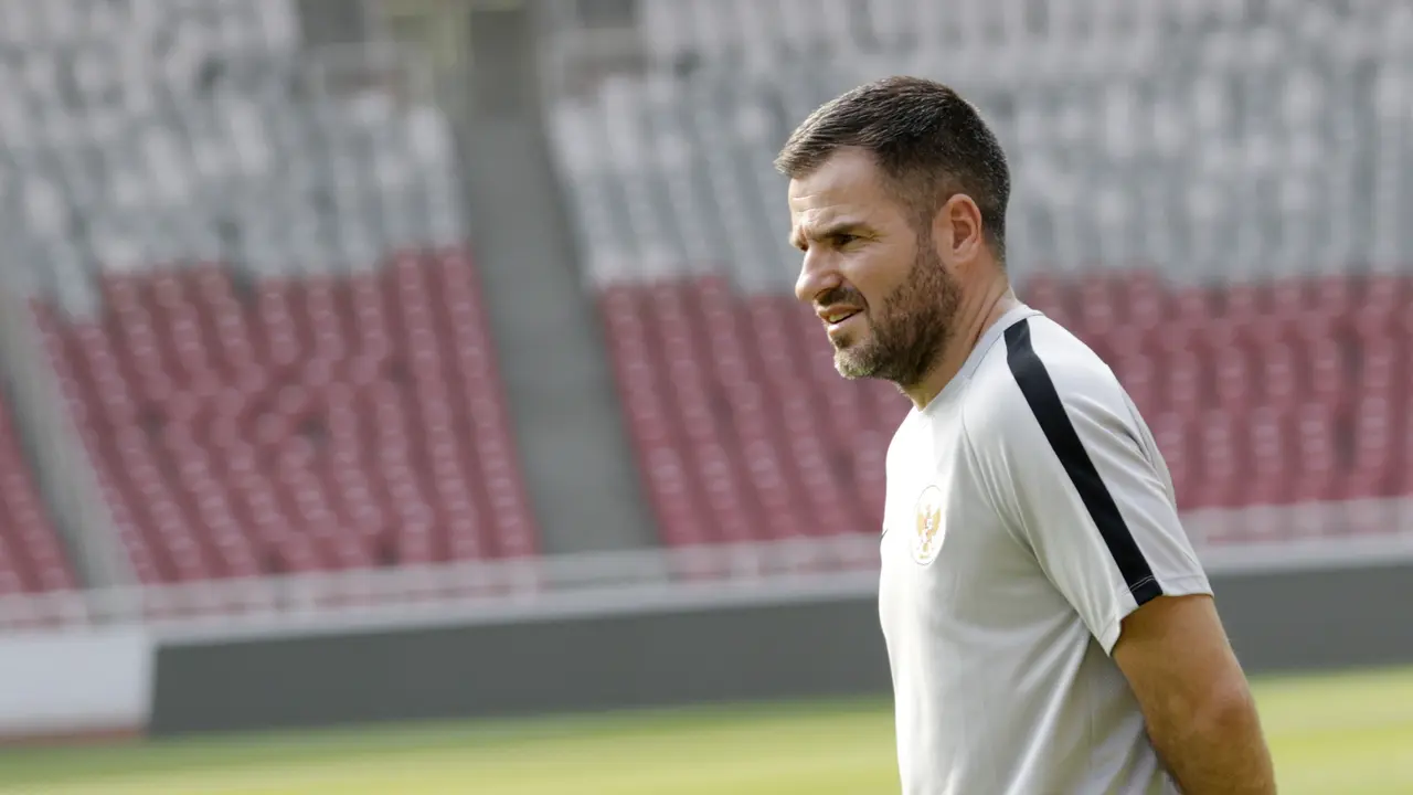 Latihan Timnas Indonesia