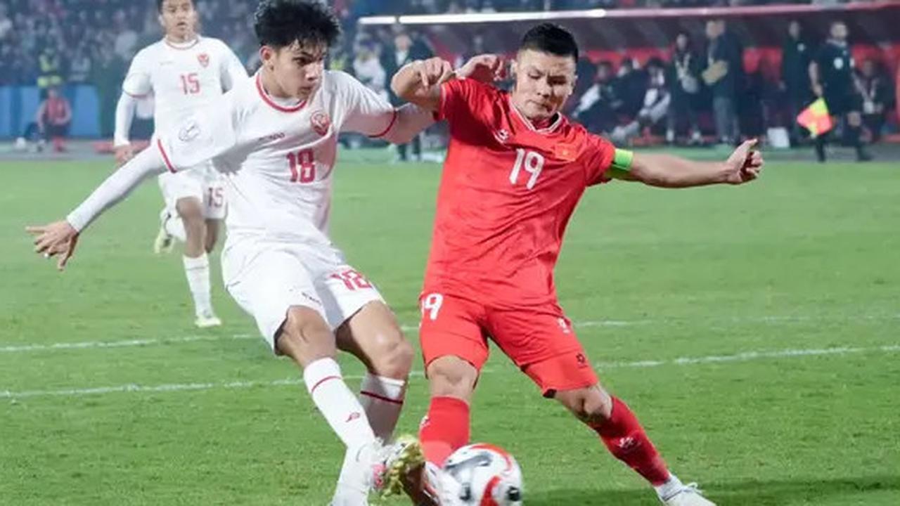 FOTO: Momen Timnas Indonesia Habis-habisan Tahan Gempuran Vietnam di Piala AFF 2024, Cuma Catatkan 1 Shot On Target