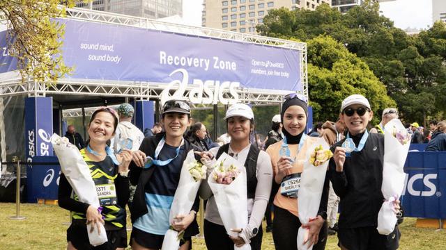 4 Pelari Wanita Indonesia Berhasil Taklukkan Sydney Marathon 2024