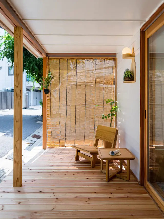 Desain Teras Rumah Kecil dengan Konsep Minimalis Jepang