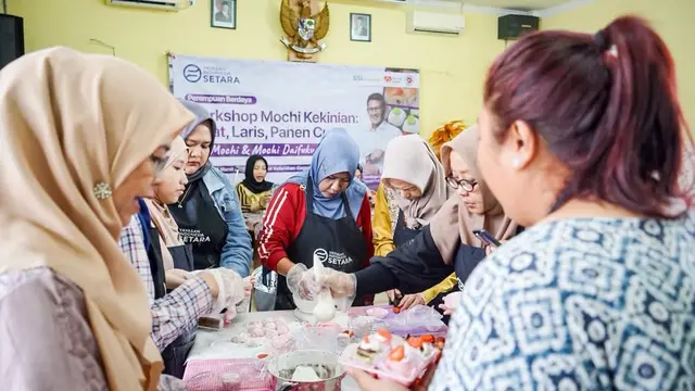 Yayasan Indonesia Setara menggelar “Workshop Mochi Kekinian: Lezat, Laris, Panen Cuan” di Bandung, Kamis 26 Maret 2026 (Istimewa)