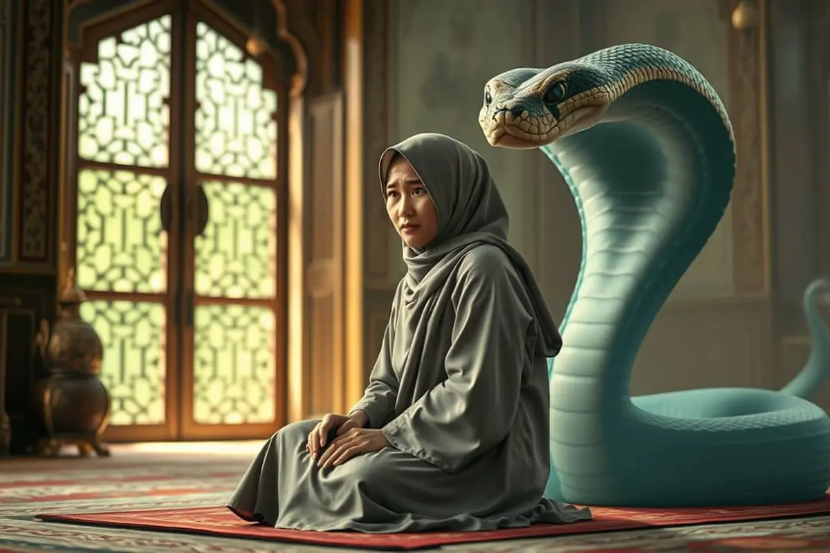 mimpi dikejar ular kobra menurut islam