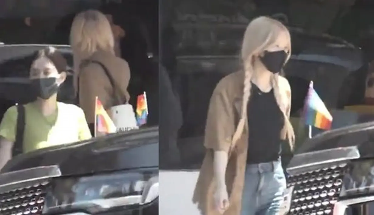 Keberadaan Rose dan Jennie BLACKPINK di sebuah toko pakaian anak di Los Angeles beberapa waktu lalu telah membuat banyak orang bertanya-tanya. (Foto: twitter.com/lmp/kapanlagi)