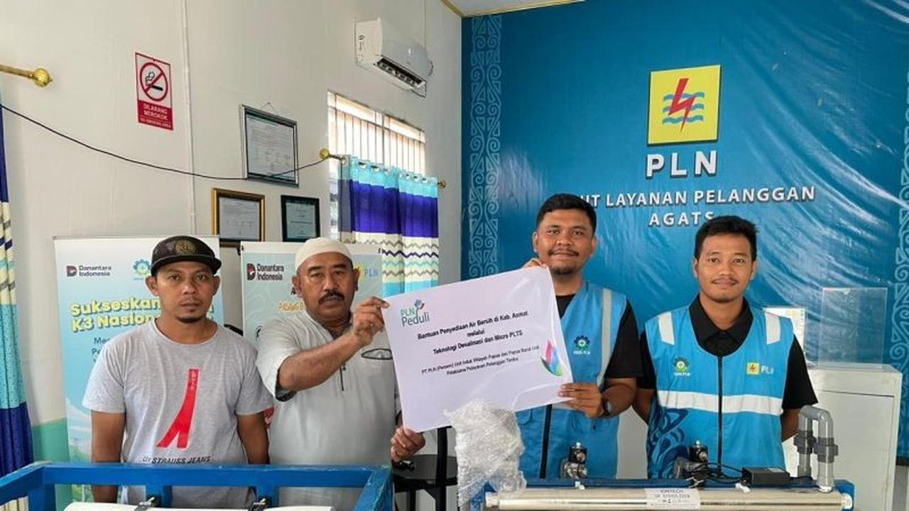 PLN Papua Hadirkan Teknologi Desalinasi Air Bersih untuk Warga Agats, Tingkatkan Kualitas Hidup