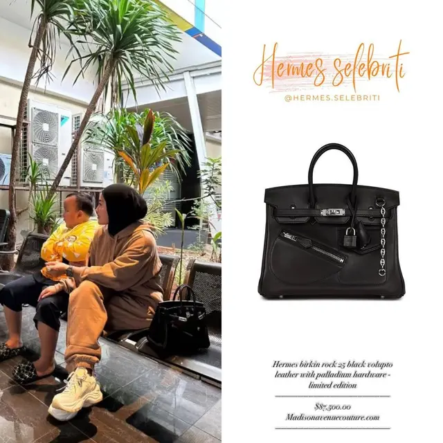 Nursam Jhonlin - Hermes Birkin Rock (instagram @hermes.selebriti)