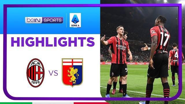 Berita video Highlights Liga Italia, AC Milan menang 2-0 atas Genoa, Sabtu (16/4/22)