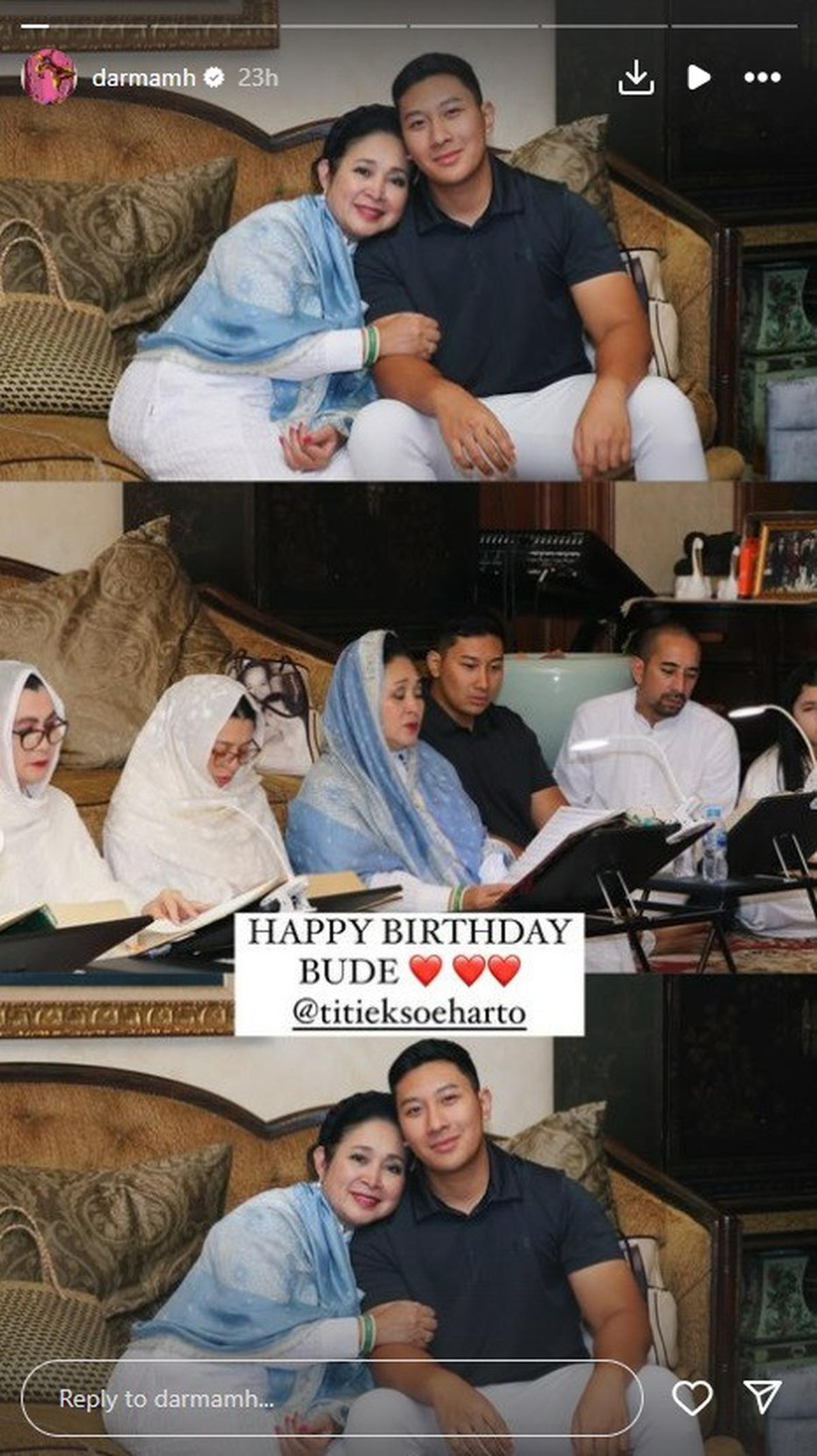 Ucapan Dharma untuk sang Bude