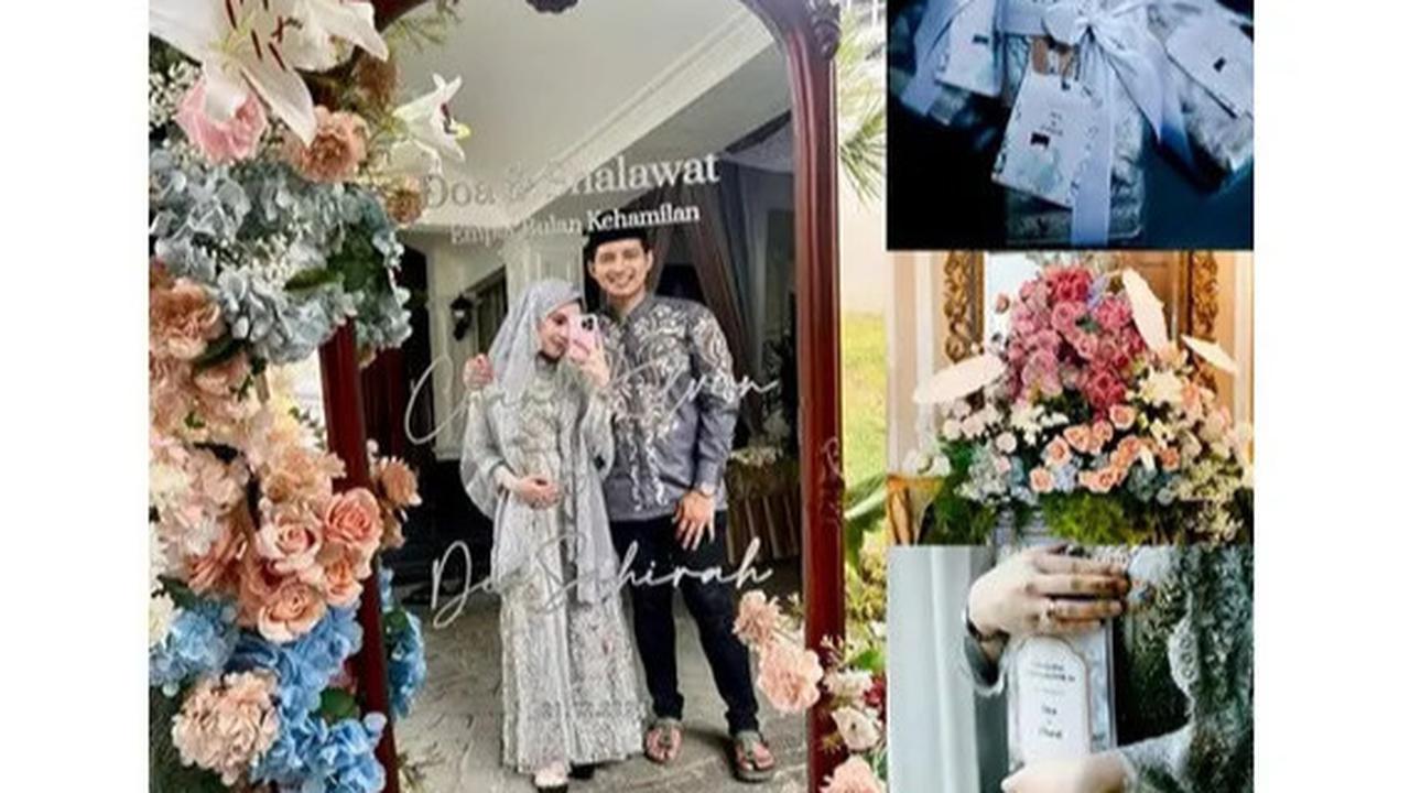 6 Potret Momen Bahagia Chand Kelvin dan Istri di Acara Tasyakuran 4 Bulan Kehamilan dan Gender Reveal