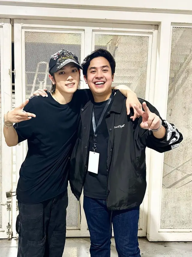 Potret Jerome Polin dan Taeyong NCT 127 (Instagram/@jeromepolin)