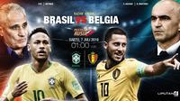 Prediksi Brasil Vs Belgia (Liputan6.com/Trie yas)