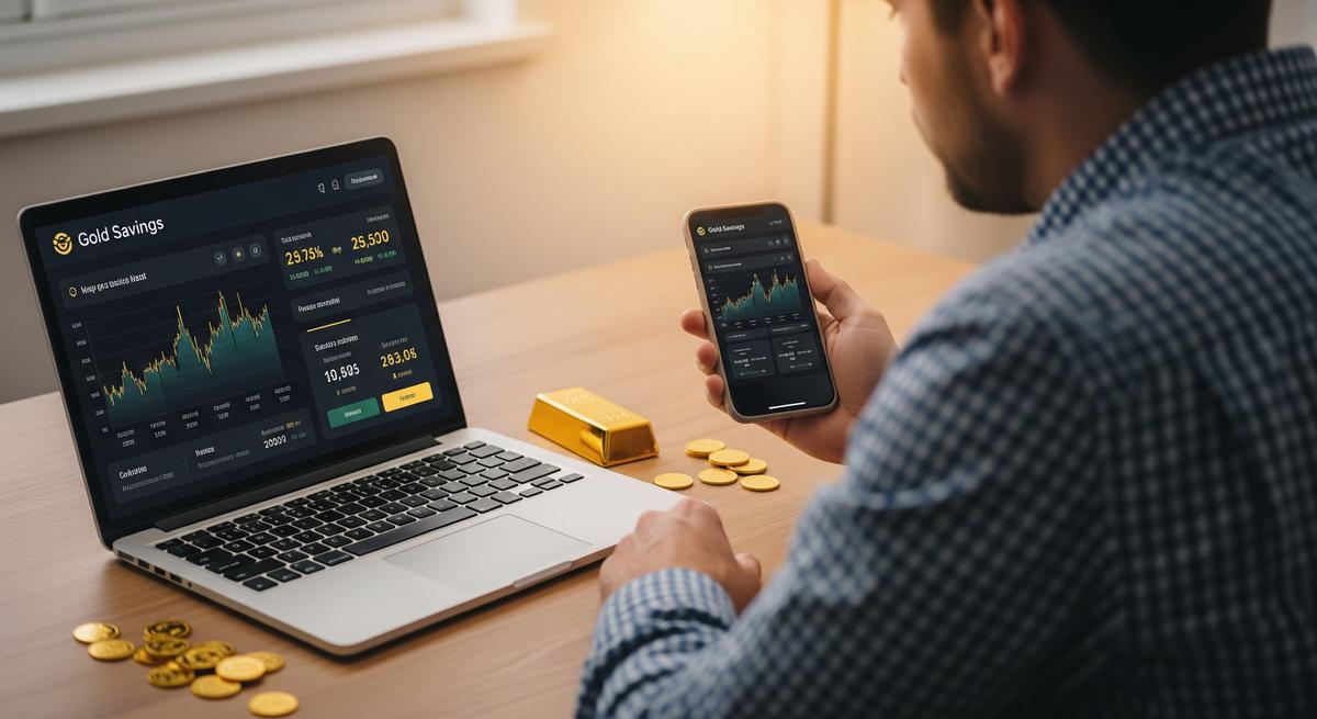 Menabung Emas Digital (AI Generated)