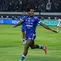 Pemain Persib, Ramon Tanque, merayakan gol yang dicetak ke gawang Bali United pada lanjutan BRI Super League 2025/2026 di Stadion Gelora Bandung Lautan Api, Minggu (12/4/2026) malam WIB. (Bola.com/Erwin Snaz)