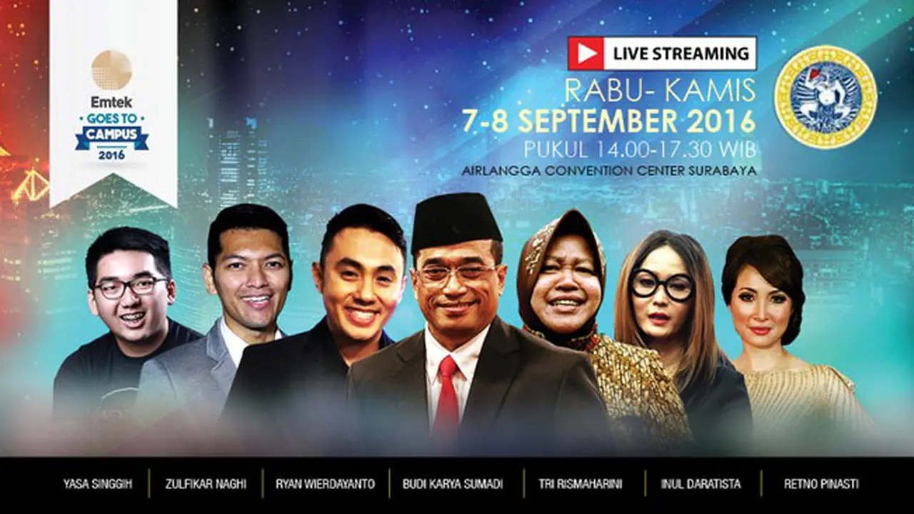 Yuk Ikuti Keseruan Live Streaming Emtek Goes to Campus di UNAIR