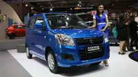 Suzuki Karimun Wagon R Minor Change hadir di IIMS 2017. (Herdi Muhardi)