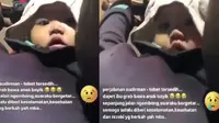 Viral Kisah Haru Driver Ojek Online Bawa Bayinya Bekerja, Banjir Doa dari Warganet