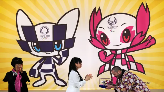Dua Karakter Maskot Olimpiade Tokyo 2020