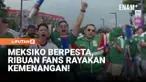Kemenangan Timnas Meksiko atas Afrika Selatan pada laga pembuka Piala Dunia 2026 disambut meriah oleh ribuan suporter di Mexico City, Kamis waktu setempat. Sejumlah pendukung memadati Plaza Garibaldi, salah satu pusat budaya dan musik mariachi paling...